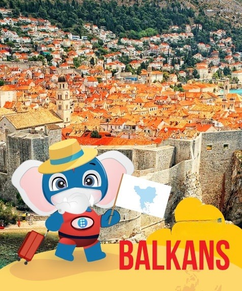 Balkans 12 Countries (15 Ngày - 5GB)